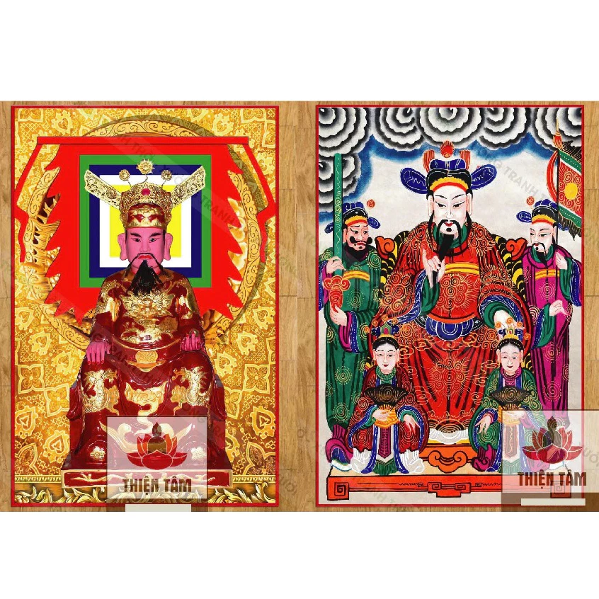 Làm thế nào để treo tranh vải Đức Thánh Trần Triều đúng cách mà không phải ai cũng biết?