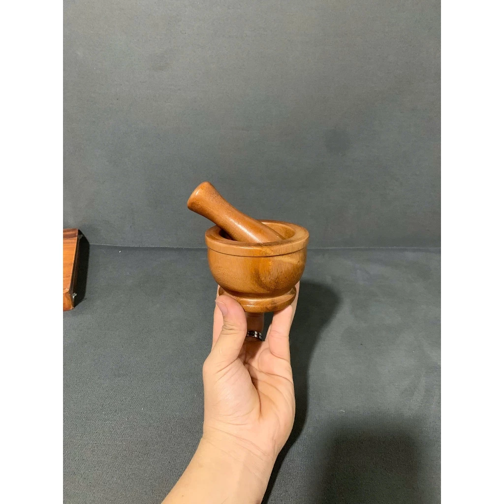 Tí Hon Nhưng Dùng Rất Hay: Bí Quyết Sử Dụng Bộ Cối Chày Gỗ Mini Để Đời Sống Hằng Ngày Dễ Dàng Hơn