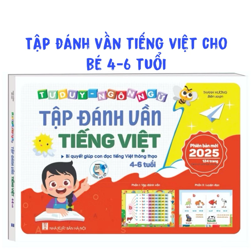 Làm thế nào để giúp con học đánh vần tiếng Việt hiệu quả với cuốn sách Tập Đánh Vần Tiếng Việt mới 2025?