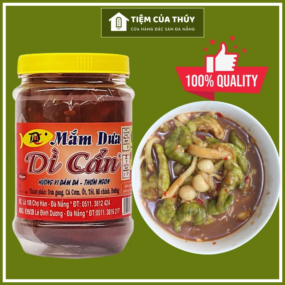 Mắm dưa dì Cẩn – Bí quyết để món ăn không bị đắng và cách sử dụng hiệu quả