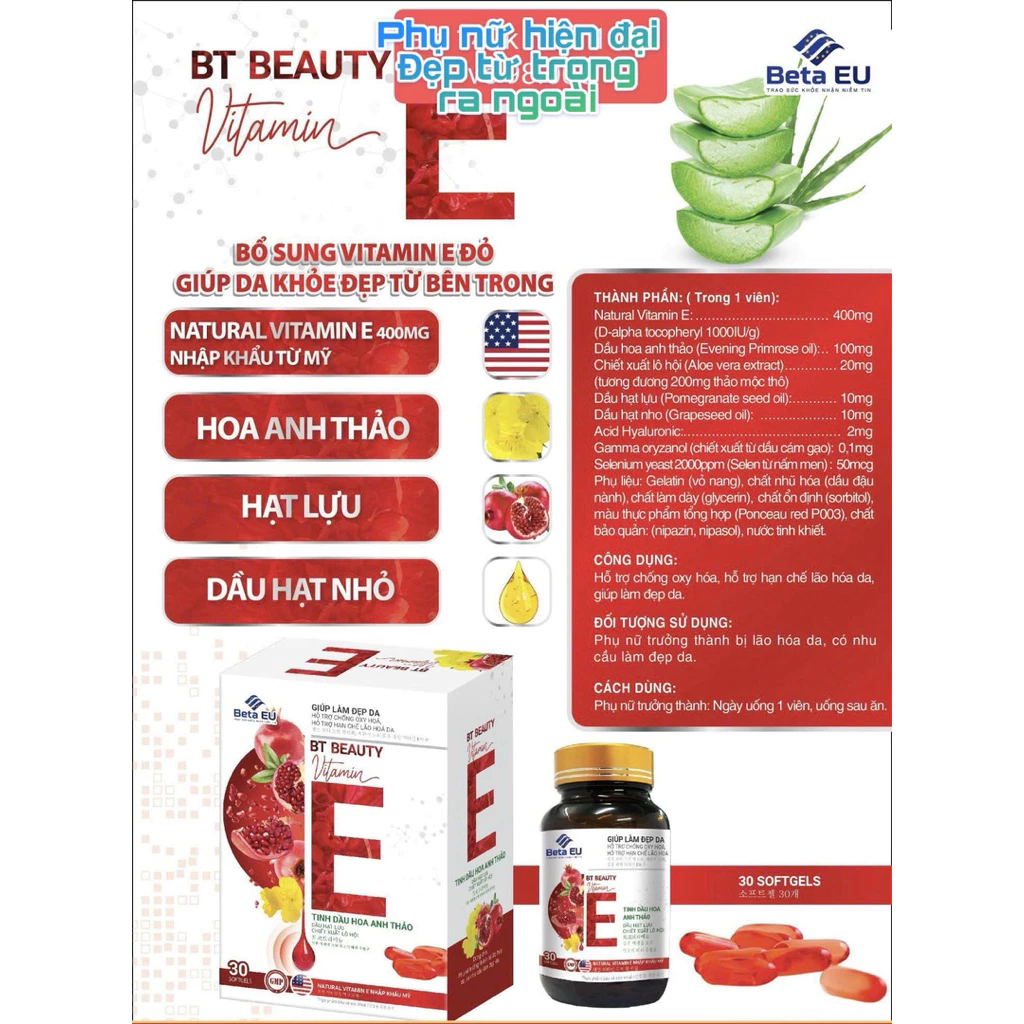 Tại sao chị em nên cẩn thận khi mua vitamin E đỏ hàm lượng cao để đẹp da mà không bị lãng phí tiền?