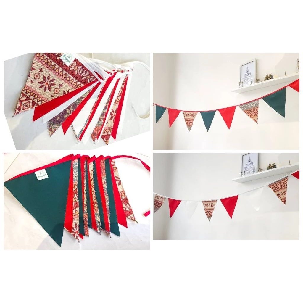 Làm thế nào để chọn dây cờ trang trí Giáng Sinh phù hợp cho không gian ngoài trời của bạn?