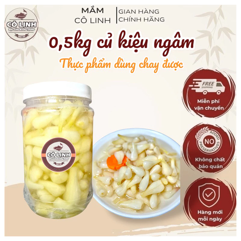 Mẹo chọn củ kiệu Huế ngâm đúng vị để không bị mặn quá mức