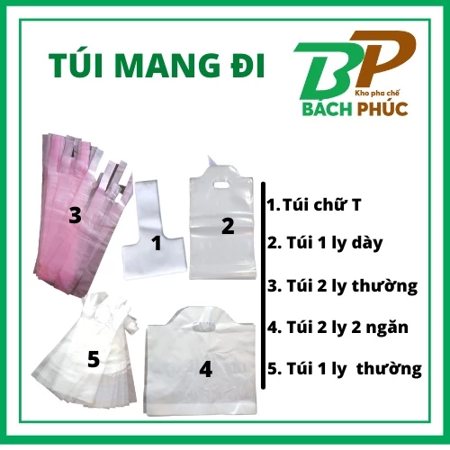 Tại sao túi đựng mang đi 1kg lại là cứu cánh cho dân pha chế và bạn đi chợ mỗi ngày?