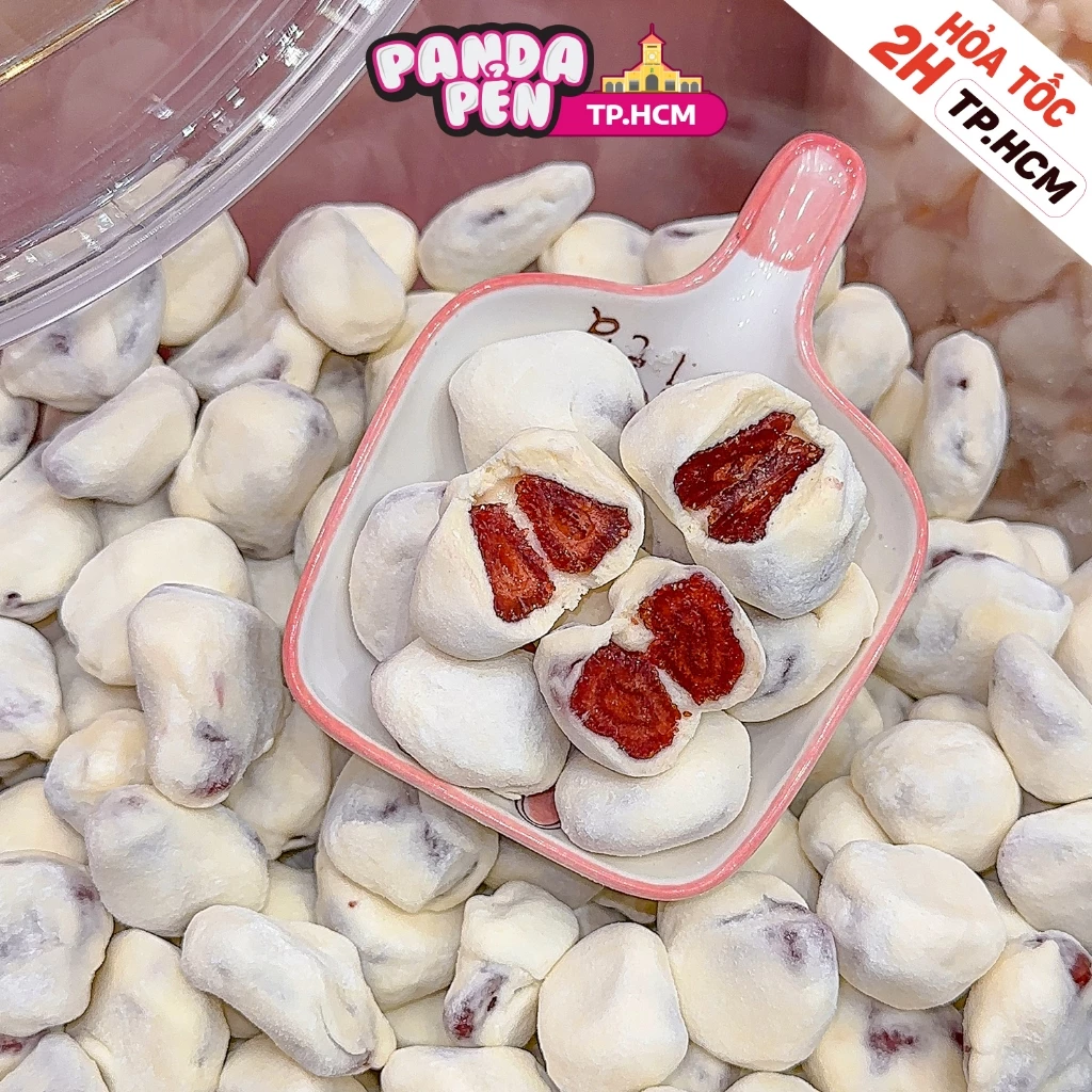 Hoa Quả Sấy Bọc Sữa Dẻo Ăn Vặt Panda Pẻn Có Thực Sự Tốt Cho Sức Khỏe Như Quảng Cáo?