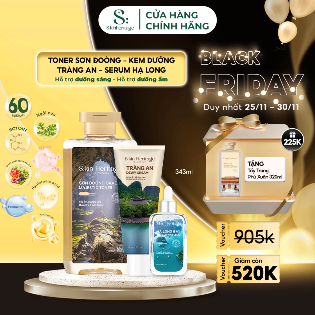 Làm thế nào để combo dưỡng da S:kin Heritage phát huy tối đa hiệu quả? Tôi đã học được gì sau 2 tuần sử dụng