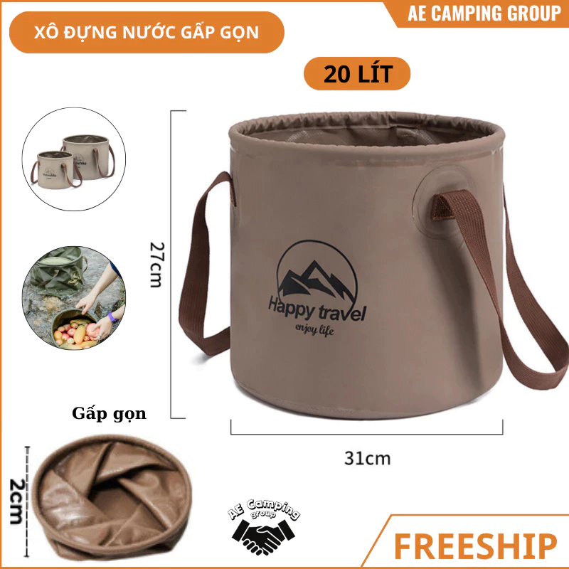 Làm thế nào để chọn xô đựng nước dã ngoại phù hợp cho chuyến đi cắm trại của bạn?