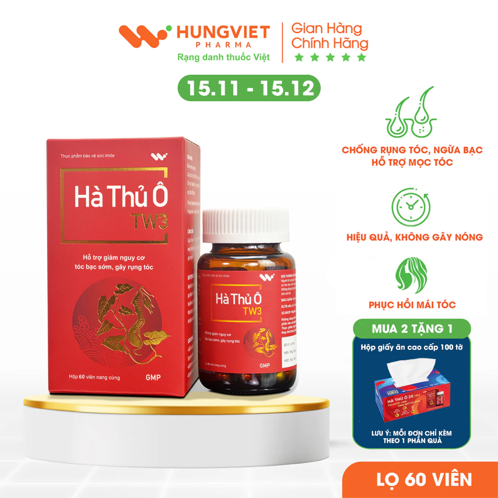 Làm thế nào để tối ưu hóa hiệu quả của viên uống hỗ trợ tóc: Những điều bạn cần biết trước khi dùng HÀ THỦ Ô TW3