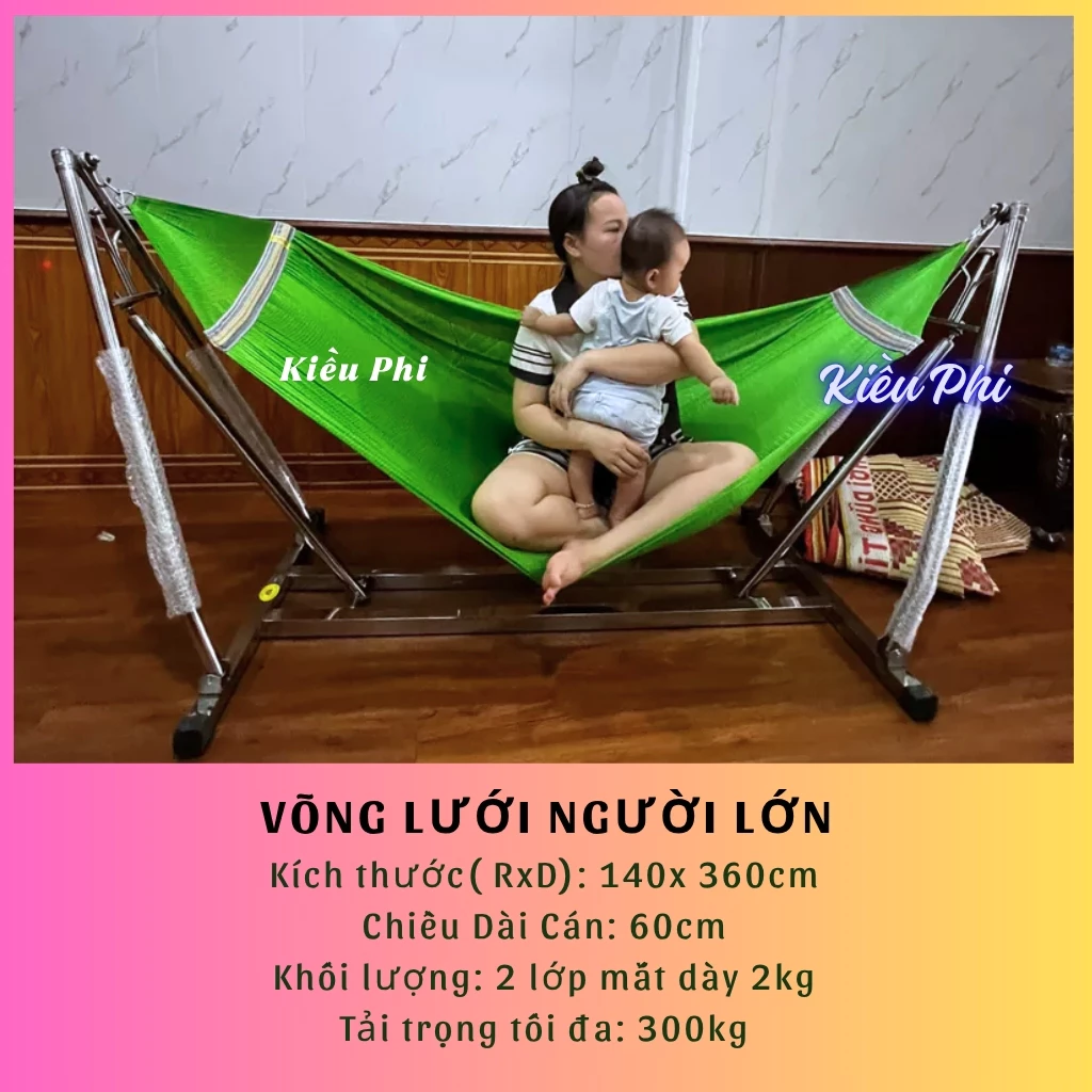 Mua võng lưới gấp 2 lớp về mới tá hỏa vì một lý do không thể ngờ