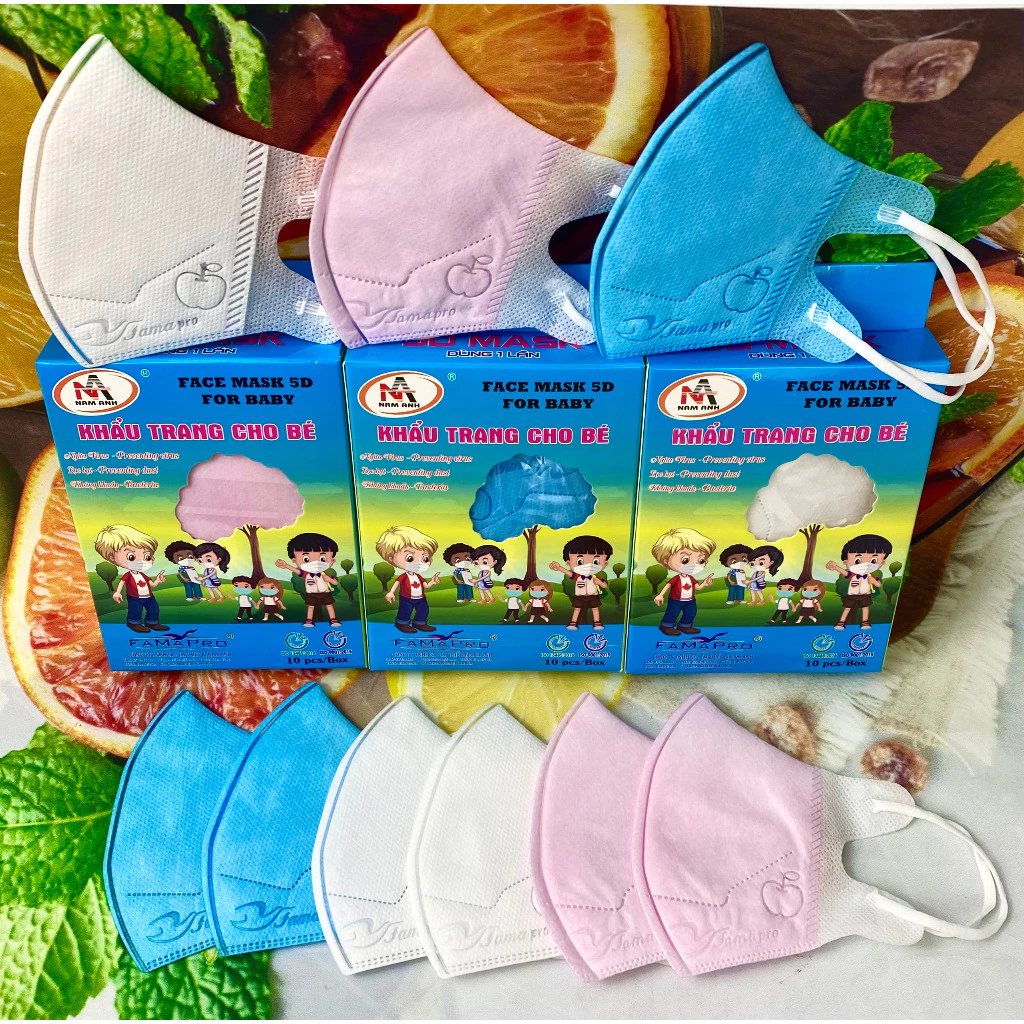 Làm thế nào để chọn khẩu trang 3 lớp kháng khuẩn phù hợp cho bé khi đi học?