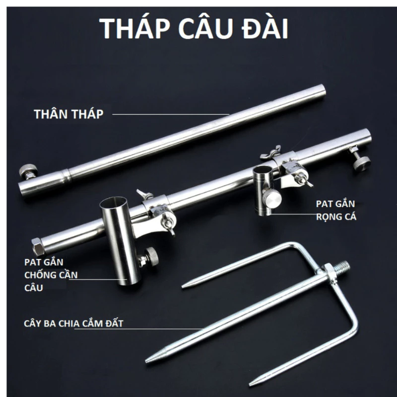 Tại sao tháp câu đa năng lại là cứu cánh cho những chuyến đi câu xa?