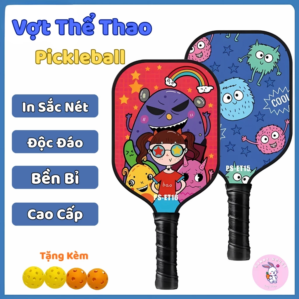 Làm thế nào để chọn vợt pickleball cho trẻ em phù hợp với độ tuổi và thể hình của bé?