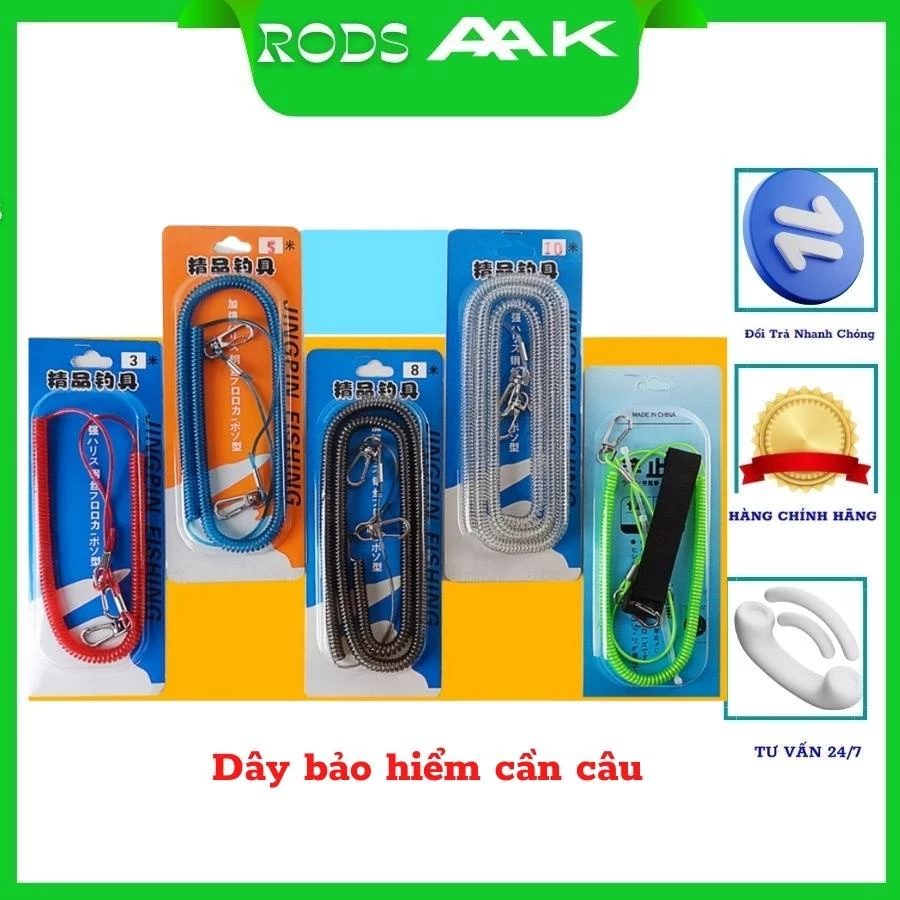 Tìm dây bảo hiểm cần câu đài đơn nào tốt và không bị gãy khi câu cá lớn