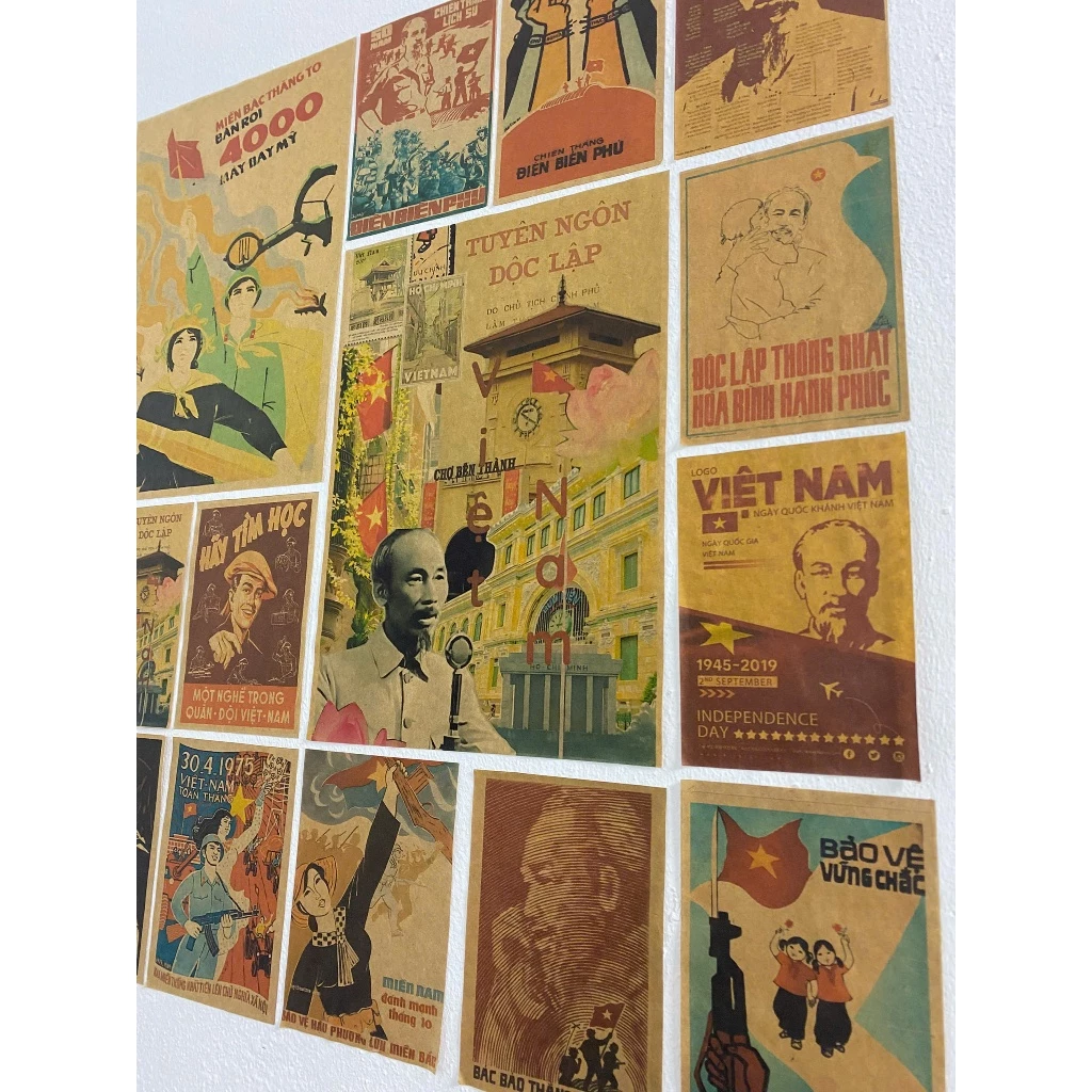 Làm thế nào để dán poster lịch sử lên tường mà không làm hỏng sơn?