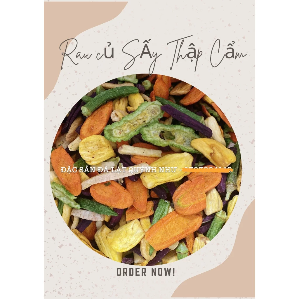 Rau Củ Sấy Thập Cẩm: Mẹo Nhỏ Để Chọn Loại Ngon và Tốt Cho Sức Khỏe Của Bạn