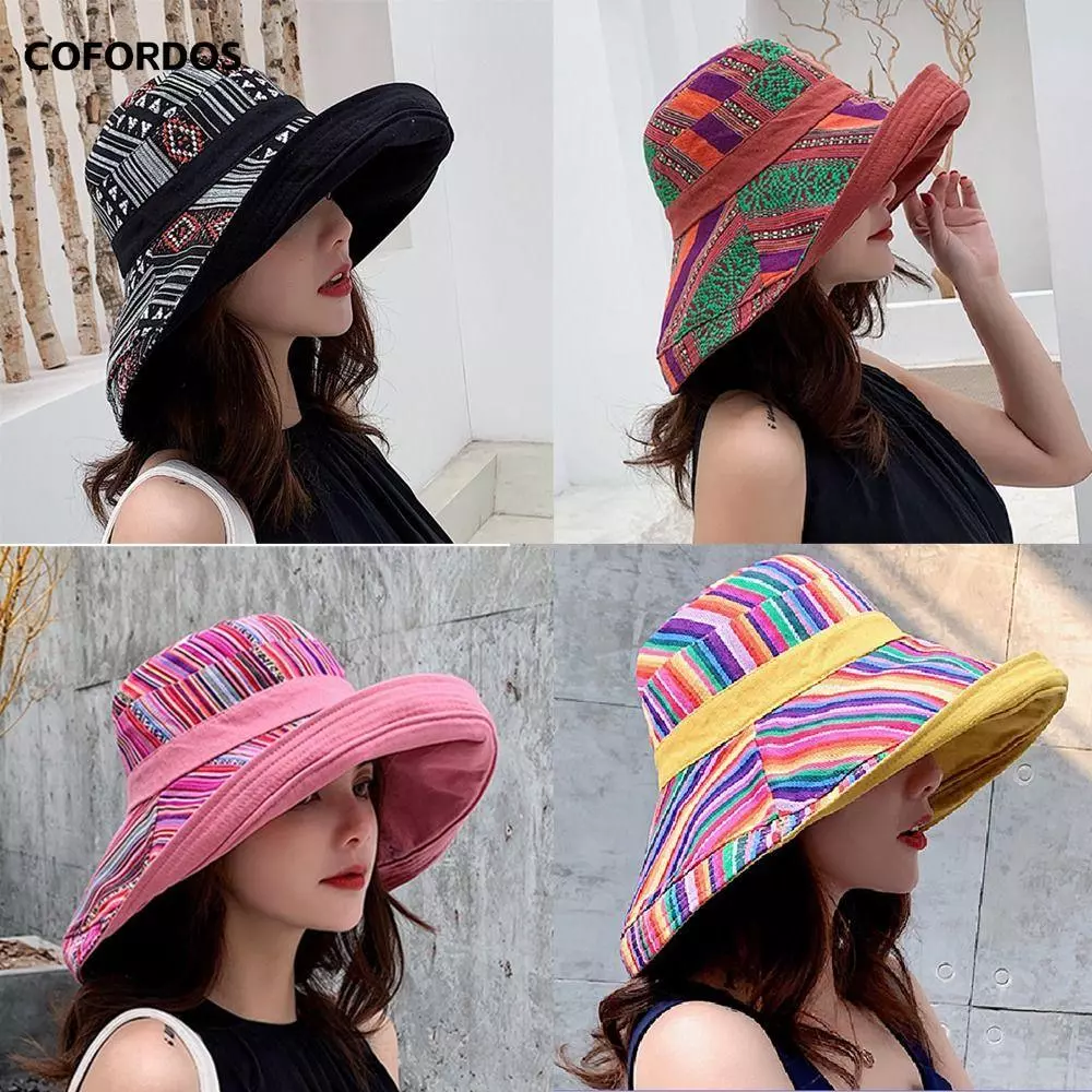 Tại Sao Mũ Chòi Hai Mặt Chống Nắng Cho Nữ Là Cứu Cánh Mùa Hè Của Tôi Khi Đi Biển