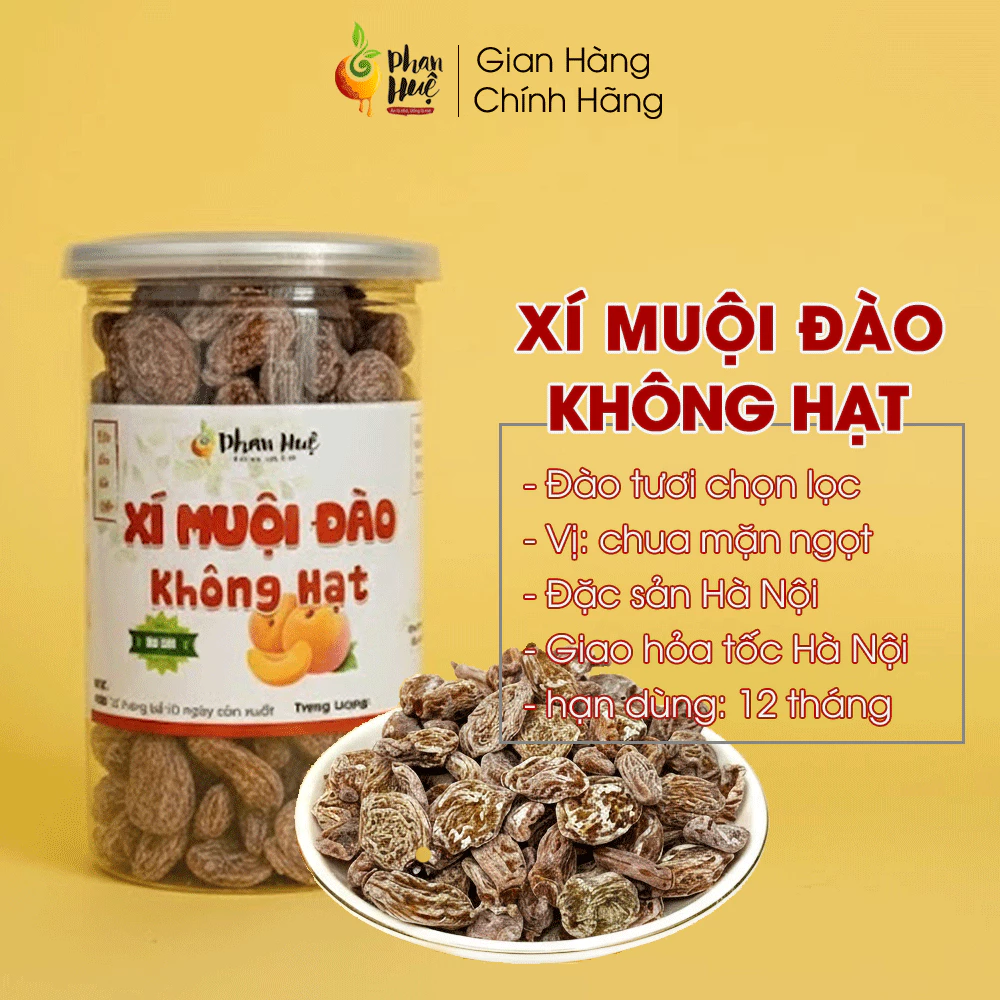 Ăn ô mai xí muội đào không hạt có tốt cho sức khỏe không và cách chọn loại ngon tại Phan Huệ