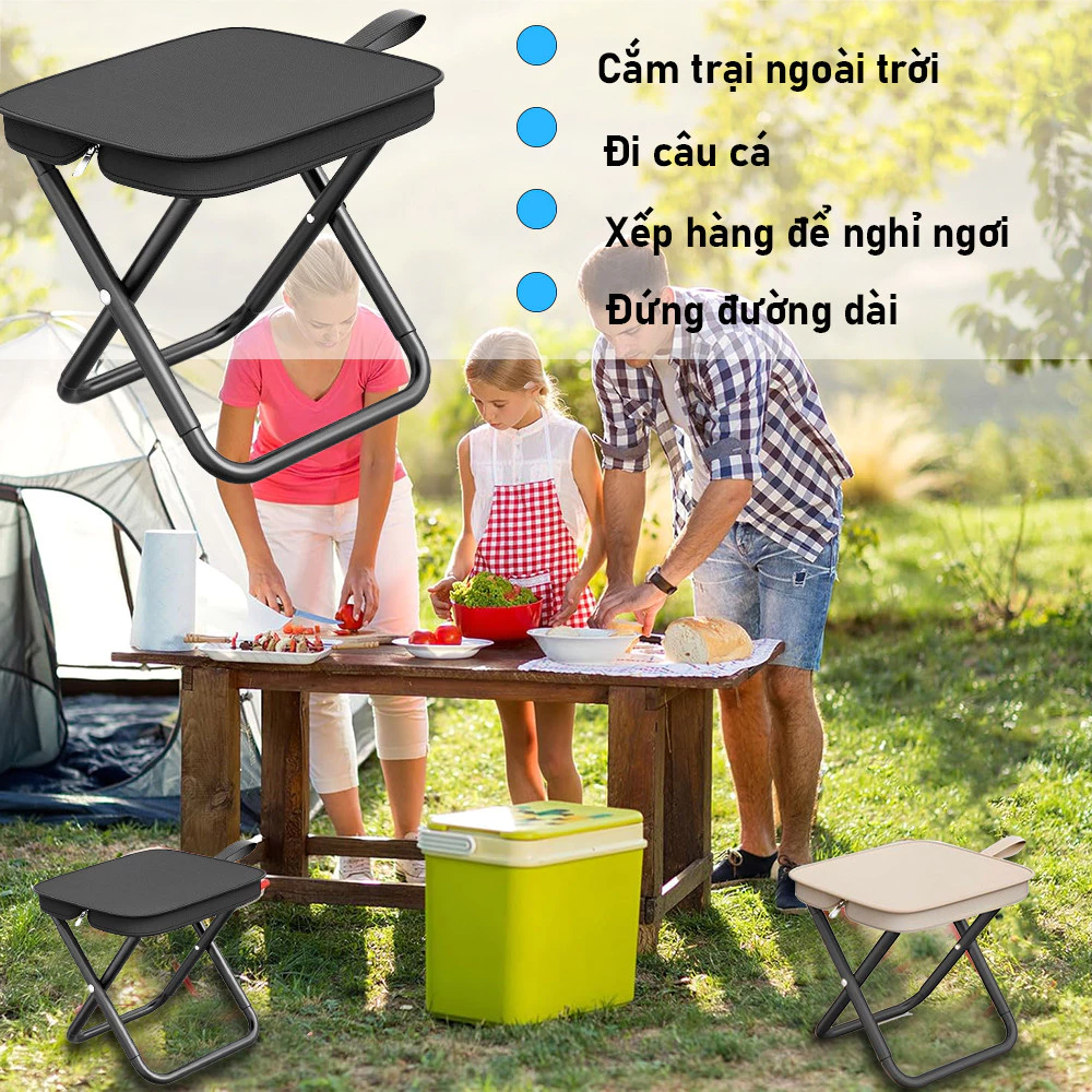 Tôi đã từng nghĩ ghế dã ngoại gấp là không cần thiết, nhưng sau một chuyến camping thì tôi thay đổi hoàn toàn suy nghĩ