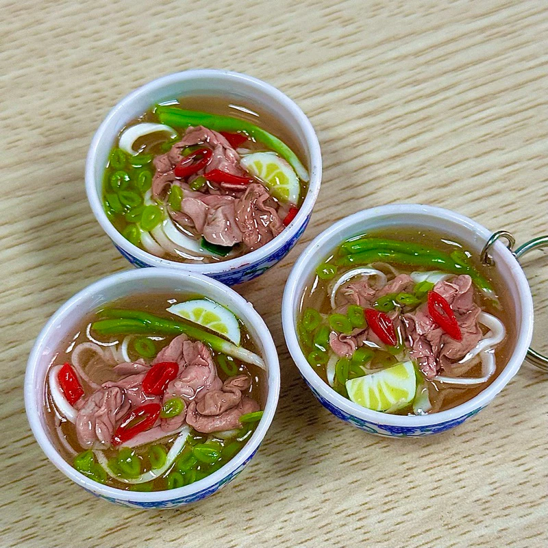 Móc Khoá Phở Bò – Làm Thế Nào Để Không Bị Mất Khi Đi Du Lịch?