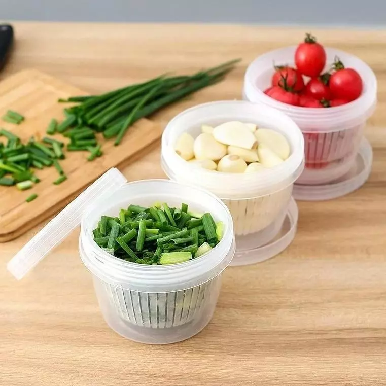 Tôi đã bỏ qua lỗi bảo quản hành tỏi trong tủ lạnh suốt bao lâu, cho đến khi tôi sử dụng hộp đựng này