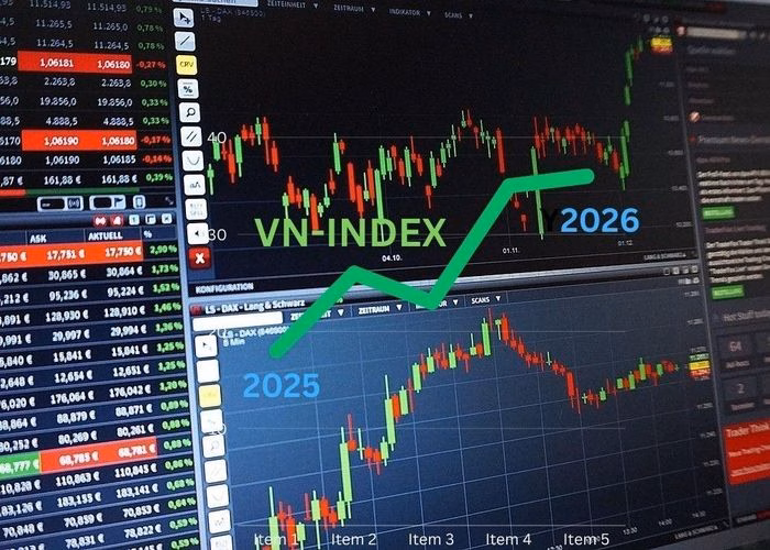VN-Index tăng 0,5%: Làn sóng “bằng lăng tím” ngăn “sụp hầm” thị trường