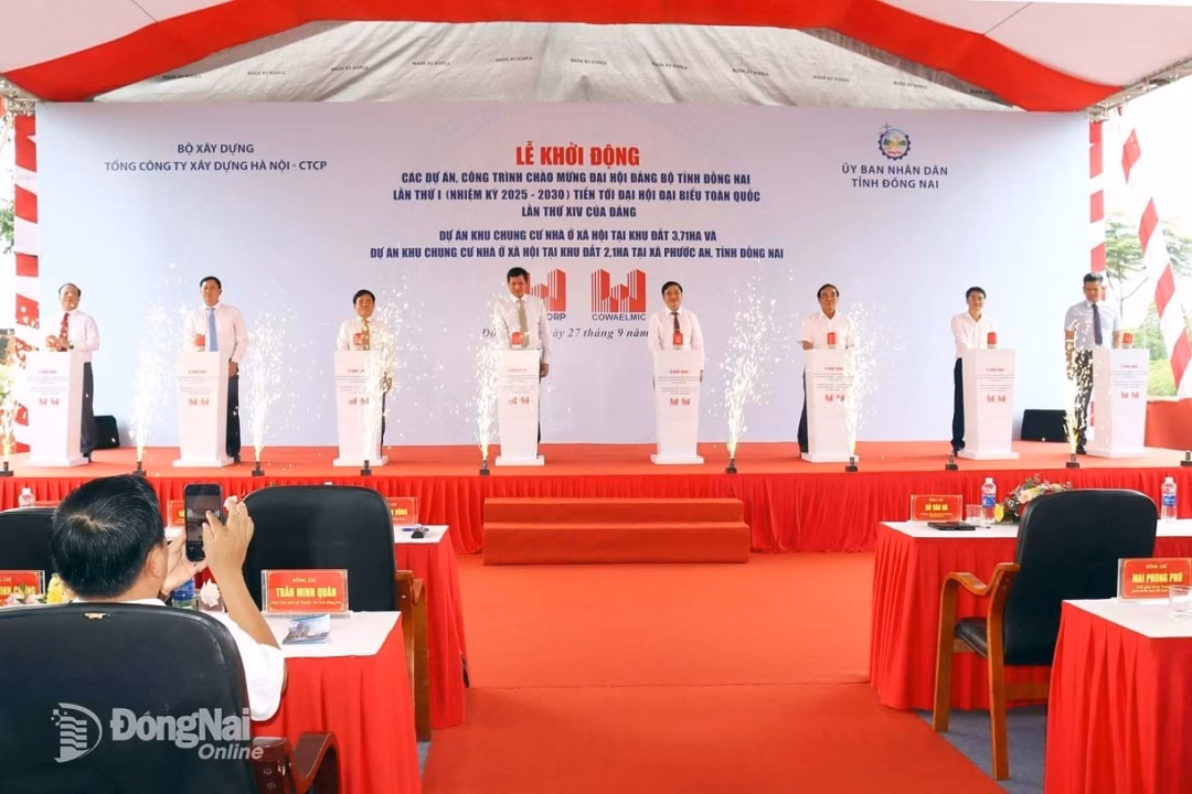 Đồng Nai khởi công 7 dự án nhà ở xã hội, hứa hẹn 7.000 căn mới