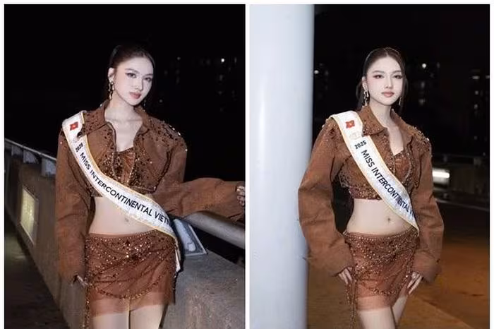 Á hậu Thu Ngân rạng rỡ sân bay, sẵn sàng chinh phục Miss Intercontinental 2026 tại Ai Cập