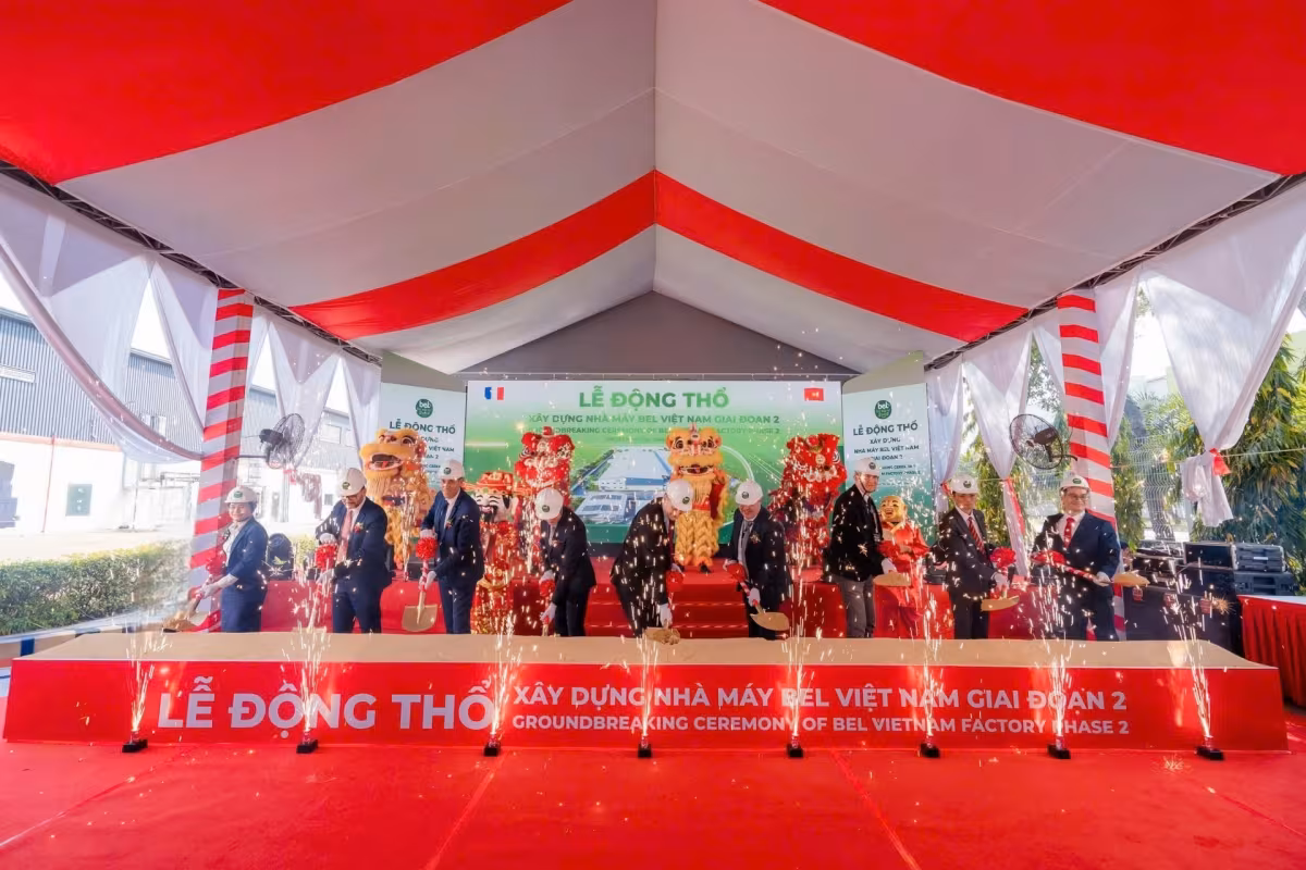 Bel Group đẩy mạnh sản xuất tại Việt Nam với khoản đầu tư 19,7 triệu USD