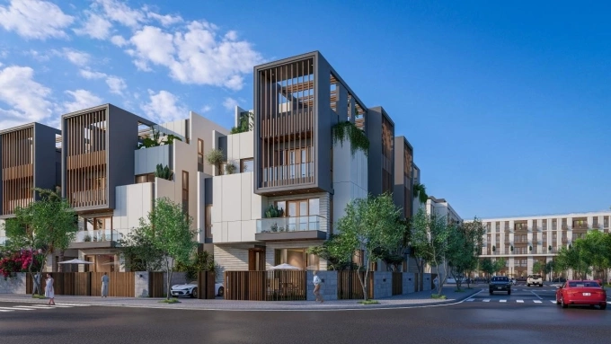 Biệt thự đơn lập Cloud Reserve Central Tuy Hoa - Cloud Gate Phối cảnh biệt thự đơn lập tại dự án Cloud Reserve Central Tuy Hoa