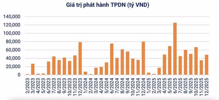 Biểu đồ giao dịch trái phiếu Tháng 12/2025 Biểu đồ giao dịch trái phiếu Tháng 12/2025
