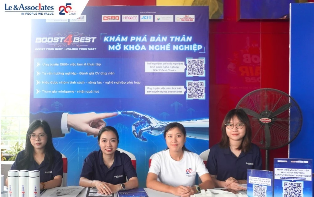 Boost4Best tại Job Fair HIU 2026: Định hướng nghề nghiệp 2026‑2031
