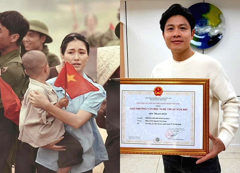 Ca khúc “Nỗi Đau Giữa Hòa Bình” giành Giải Khuyến khích 2025 – MV 2 tỷ, hit quốc tế