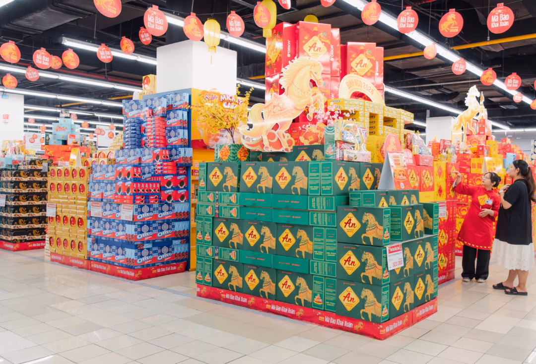 C&aacute;c mẫu giỏ qu&agrave; Tết đa dạng tại LOTTE MART