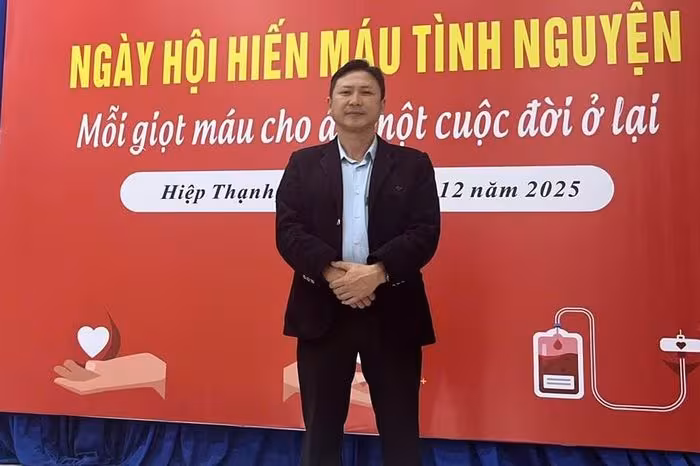 Câu chuyện cảm động của Thầy Hồ Hải Dương – 33 lần hiến máu cứu người