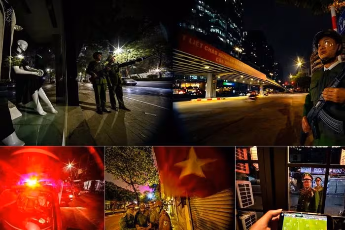 Câu Chuyện ‘Thức Cho Dân Ngủ’ Của Công An Phường Giảng Võ Bảo Vệ Đại Hội