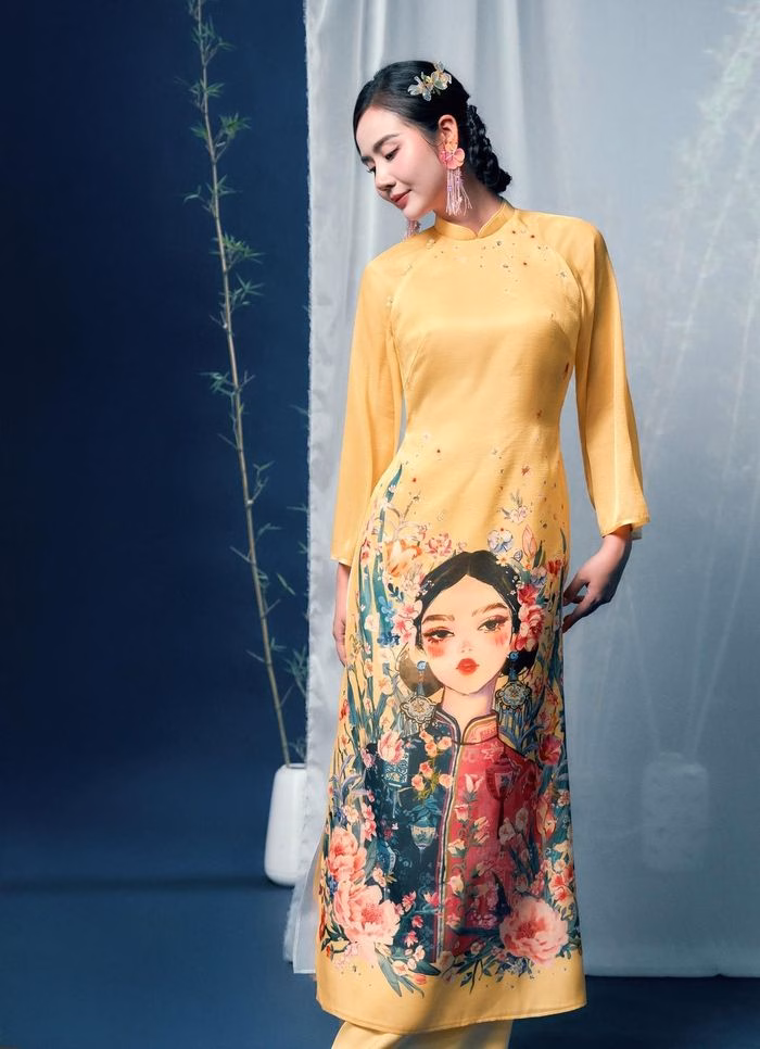 C&ocirc; n&agrave;ng với l&agrave;n da căng b&oacute;ng v&agrave; &aacute;nh nh&igrave;n dịu d&agrave;ng