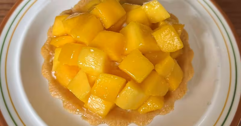 Công thức làm bánh tart xoài kem phô mai ngọt ngào – Bánh ngọt dành tặng người thương