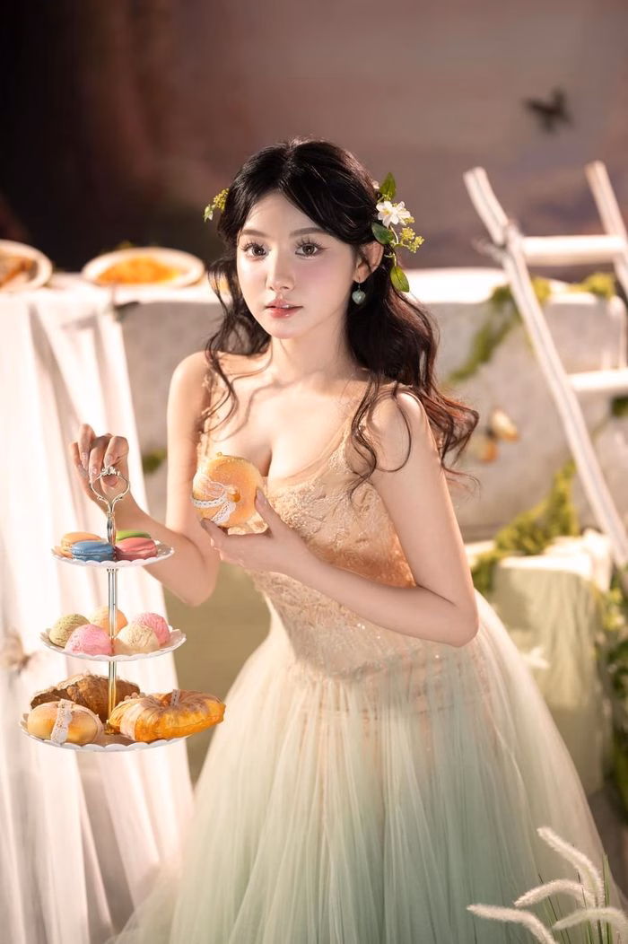 Sự tương phản giữa mukbang v&agrave; phong c&aacute;ch pastel