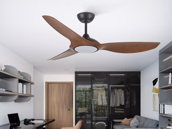 Động cơ BLDC – Tiết kiệm năng lượng và giảm tiếng ồn Quạt trần Fanxi sử dụng động cơ BLDC giúp hoạt động êm ái và tiết kiệm điện năng. Ảnh: Fanxi