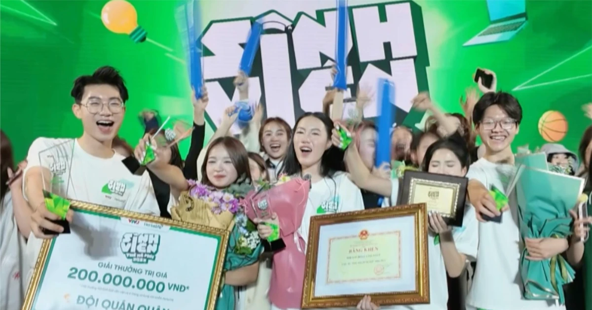 Dự án sinh viên “Vươn mình cùng nền tảng số” đoạt quán quân 2025, mở cửa hòa nhập