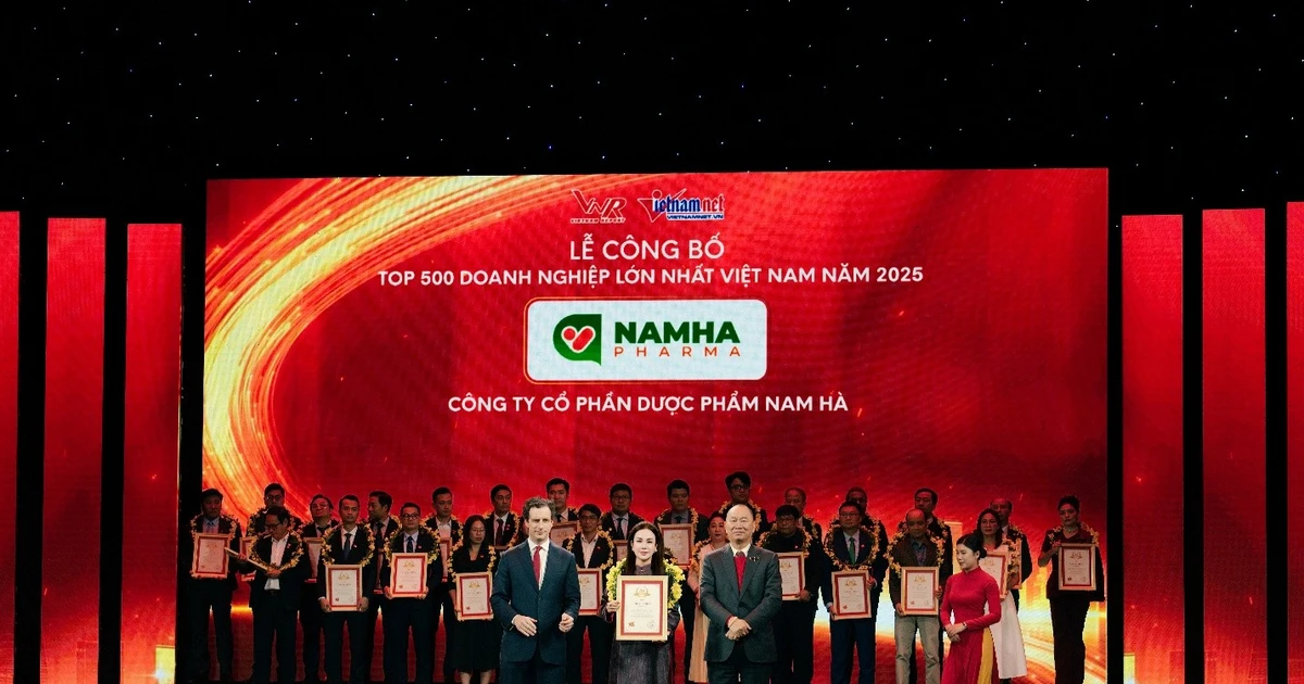 Dược Nam Hà 2025: Bứt phá Top 500 doanh nghiệp Việt Nam nhờ nội lực bền vững