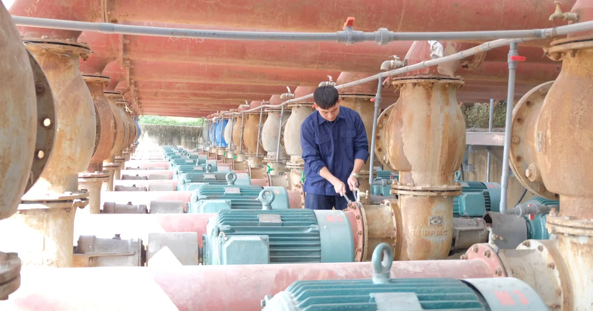 Hà Nội chuẩn bị nguồn nước cho vụ Xuân 2026: Giải pháp chống hạn toàn diện