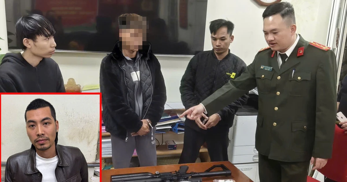 Hà Nội phá mạng lưới bán súng trên Facebook, bắt 4 người, thu giữ 2 khẩu