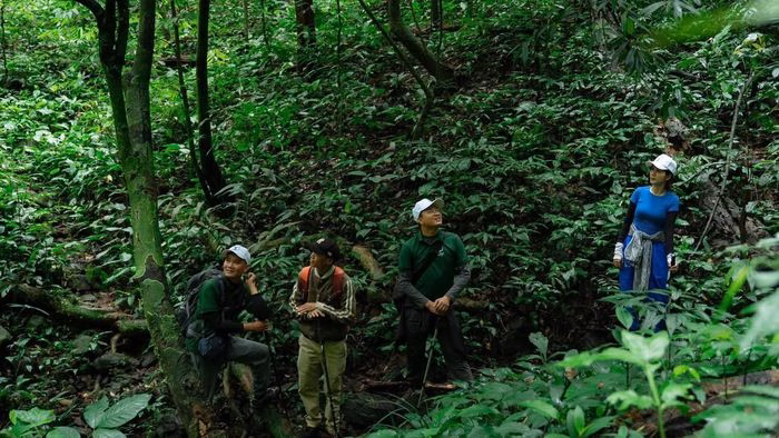 Hồ chứa Đăk Re trong khu bảo tồn Kon Chư Răng