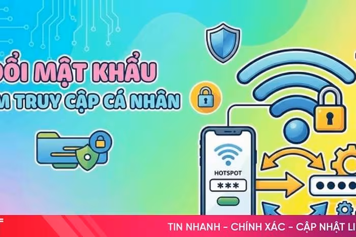 Hướng dẫn nhanh đổi mật khẩu điểm truy cập cá nhân trên iPhone và Android