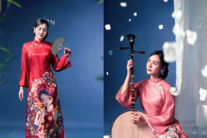 Huyền Lizzie tỏa sáng trong áo dài truyền thống: phong cách nhẹ nhàng, Á Đông