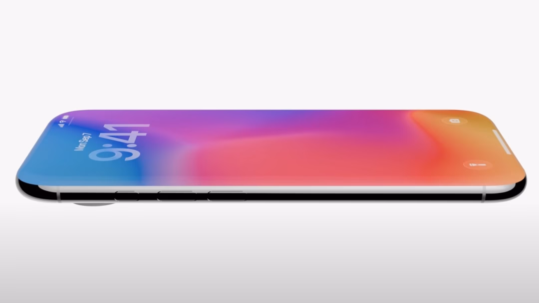 Concept iPhone kỷ niệm 20 năm với m&agrave;n h&igrave;nh k&iacute;nh tr&agrave;n viền, m&ocirc; phỏng hiệu ứng kh&ocirc;ng viền