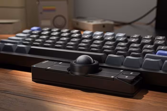 Keychron Nape Pro: Trackball không dây mở nguồn ZMK dự kiến 130 USD