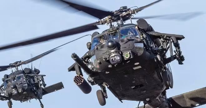 Khám phá sức mạnh của trực thăng MH-60H DAP trong chiến dịch Venezuela