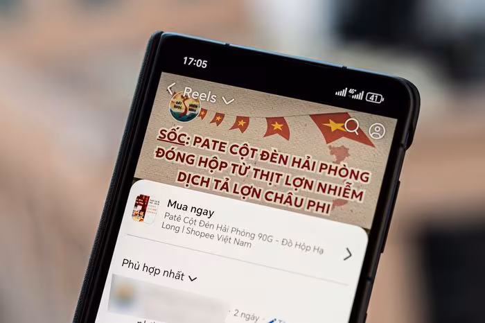 Khi “Mua Ngay” Trên Facebook Reels Gây Rủi Ro Tiếp Thị Liên Kết và An Toàn Thực Phẩm